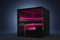 Harvia Bespoke Sauna with Harvia HD364M Delta Heater