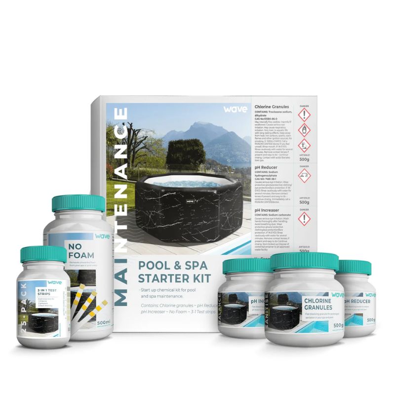 WaveSpa Hot Tub Chemical Cholrine Starter Kits