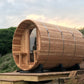 Almost Heaven Huntington 4-6 Person Canopy Barrel Sauna