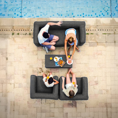 WaveGlobal Inflatable Furniture Set - Outdoor Living