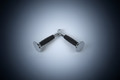 MYO Strength Cable Attachment – Angled Press Down Bar with End Plates (PU Grips)