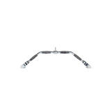 MYO Strength Cable Attachment - Lat Pulldown Bar with Parallel Hand Grips (80cm) - PU Grips - Peak Health and Fitness