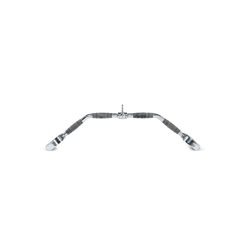 MYO Strength Cable Attachment - Lat Pulldown Bar with Parallel Hand Grips (80cm) - PU Grips - Peak Health and Fitness