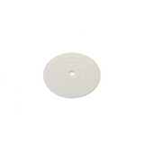 MYO Strength Olympic Solid Rubber Coloured Bumper Plate - 25kg Red / Grey – 450mm - Peak Health and Fitness