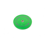 MYO Strength Olympic Solid Rubber Coloured Bumper Plate - 25kg Red / Grey – 450mm - Peak Health and Fitness
