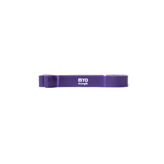 MYO Strength Resistance Band - 2000mm x 32mm x 4.6mm Purple