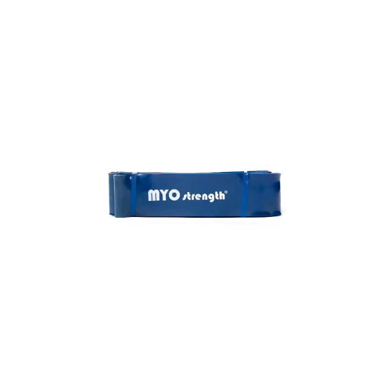 MYO Strength Resistance Band - 2000mm x 64mm x 4.6mm Blue