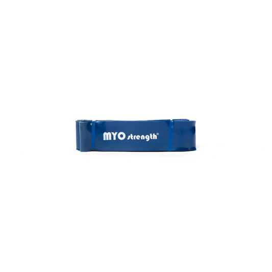 MYO Strength Resistance Band - 2000mm x 64mm x 4.6mm Blue