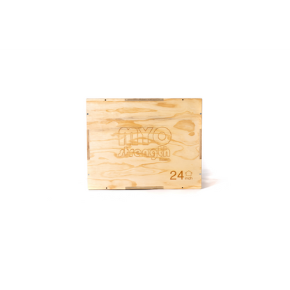 MYO Strength Plyometric Box - Wooden (3 Heights 20/24/30 inch)