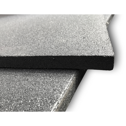 MYO Strength Rubber Black Tile 1000mm x 1000mm x 20mm