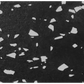 MYO Strength Rubber Black Tile with White Speckled Surface 1000mm x 500mm x 30mm