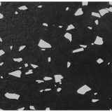 MYO Strength Rubber Black Tile with White Speckled Surface 1000mm x 500mm x 30mm