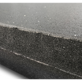 MYO Rubber Black Tile (High Density Shock) 1000mm x 1000mm x 40mm