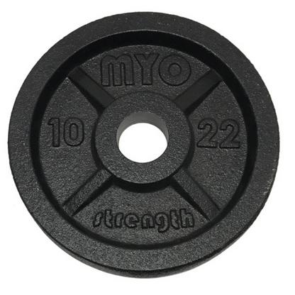 MYO Strength Olympic Cast Iron Disc - 10kg