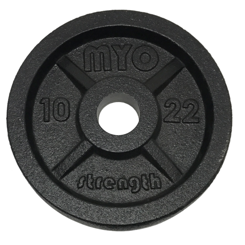 MYO Strength Olympic Cast Iron Disc - 10kg