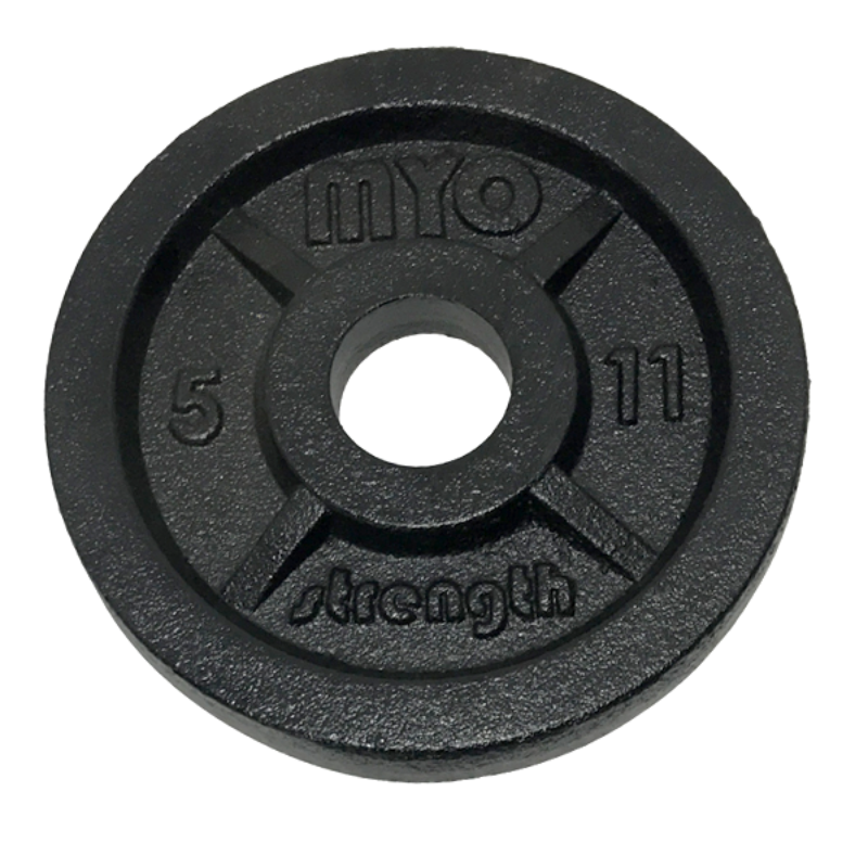 MYO Strength Olympic Cast Iron Disc - 5kg