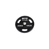 MYO Strength Olympic Disc Urethane Black - 20kg