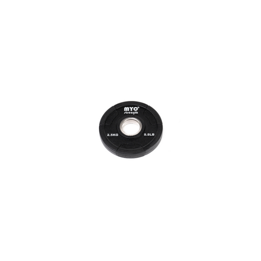 MYO Strength Olympic Disc Urethane Black - 2.5kg