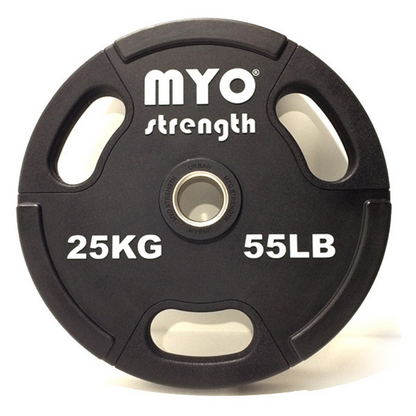 MYO Strength Olympic Disc Urethane Black - 25kg