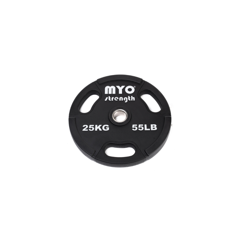 MYO Strength Olympic Disc Urethane Black - 25kg