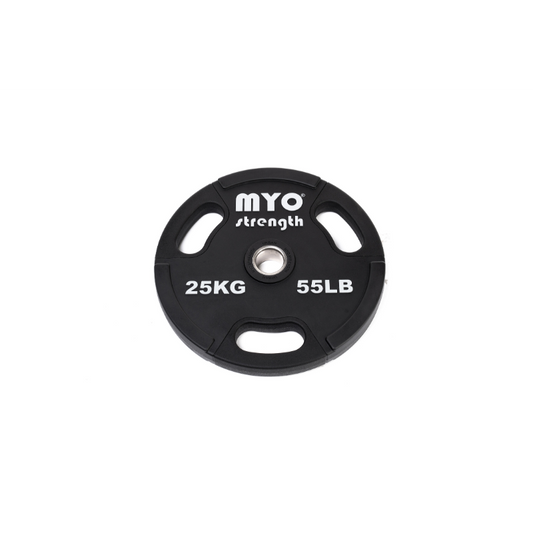 MYO Strength Olympic Disc Urethane Black - 25kg