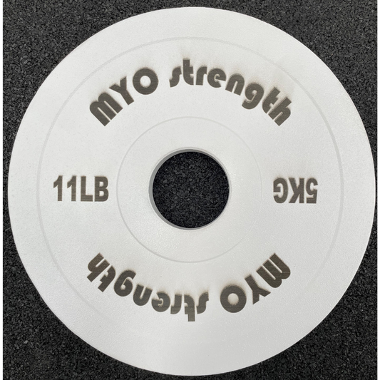 MYO Strength Olympic Steel Calibrated Plate - 5kg