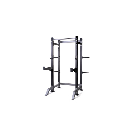 MYO Strength Commercial Free Standing Half Rack (Inc J Hooks / Safety Spot Arms) - UK Made