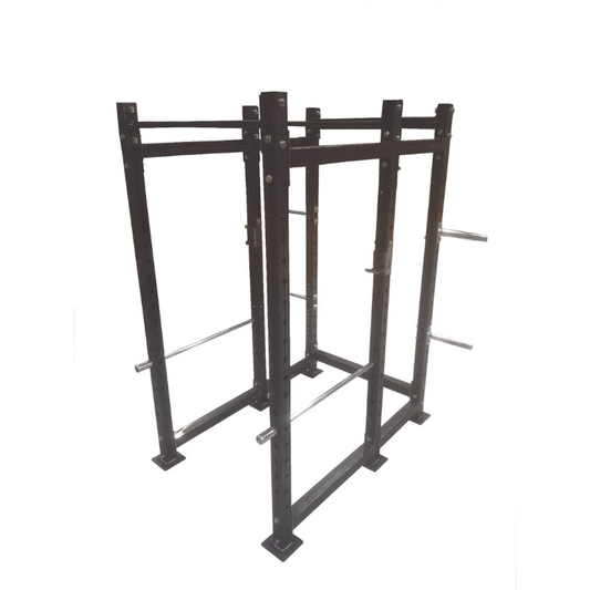 MYO Strength Commercial Free Standing Power Rack (Inc J Hooks / Safety Spot Arms) - UK Made