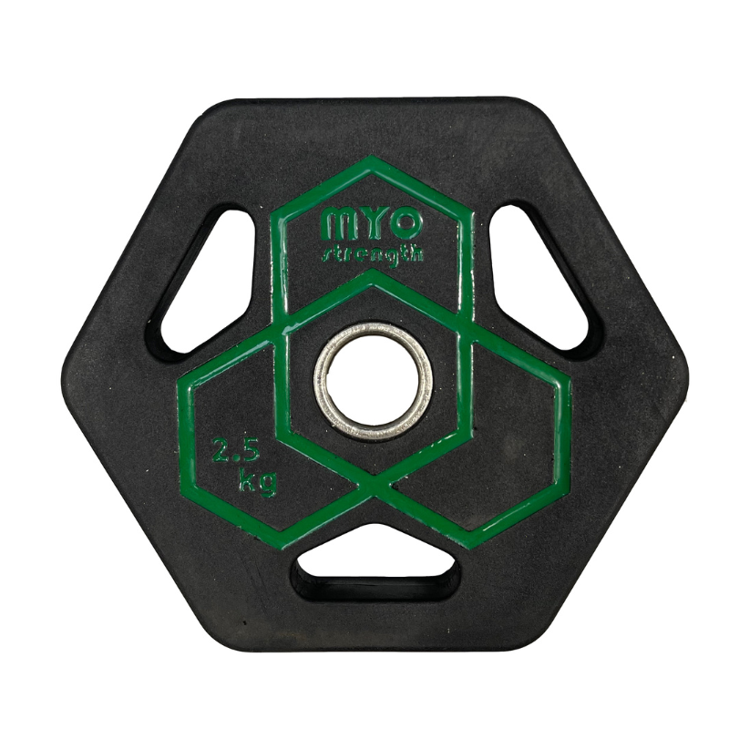 MYO Strength Studio Disc - 1.25kg Green (HEX)