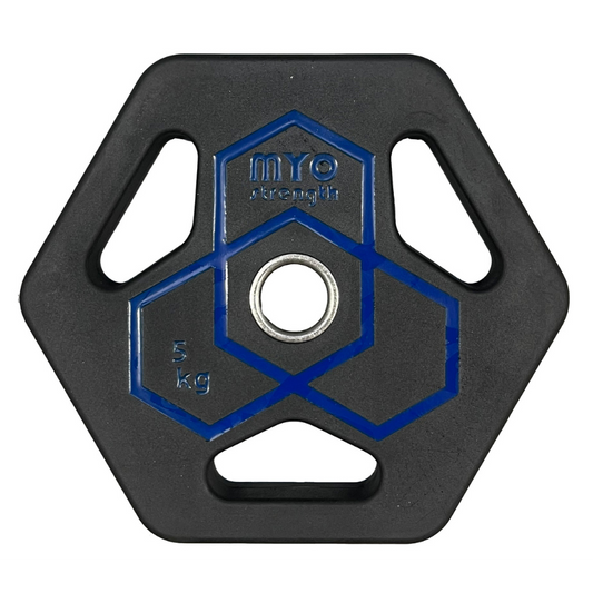 MYO Strength Studio Disc - 5kg Blue (HEX)