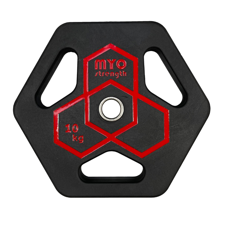 MYO Strength Studio Disc - 10kg Red (HEX)