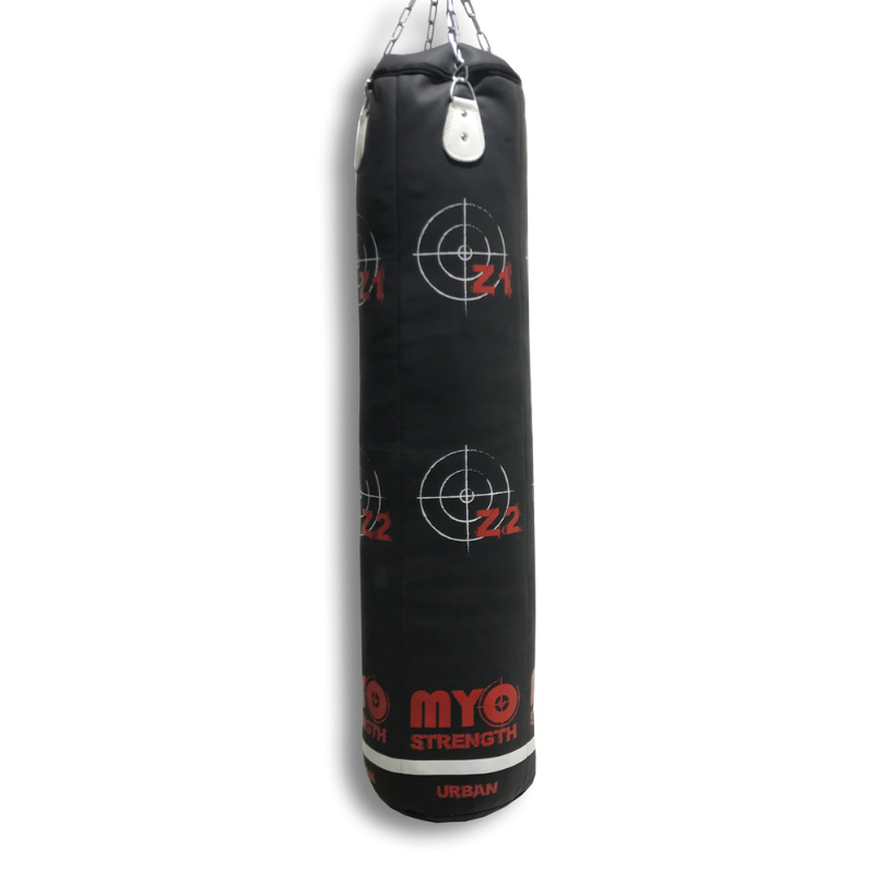 MYO Strength Punch Bag - Straight 5ft - Leather (Urban)