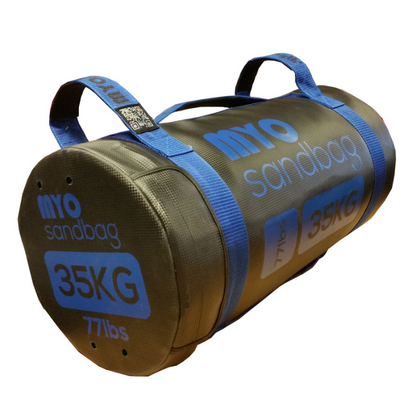 MYO Strength Sandbag - 35kg (77 lbs) Blue