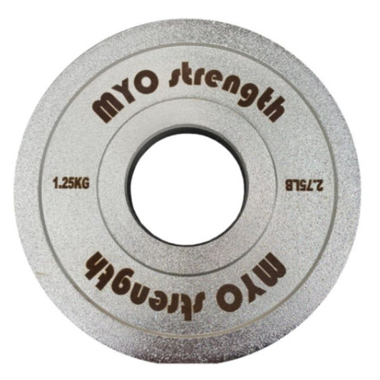 MYO Strength Olympic Steel Calibrated Plate - 1.25kg