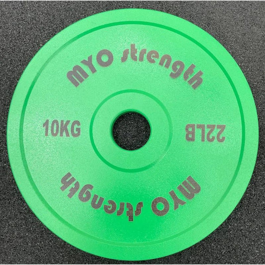 MYO Strength Olympic Steel Calibrated Plate - 10kg