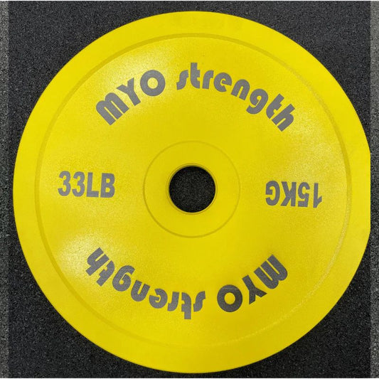 MYO Strength Olympic Steel Calibrated Plate - 15kg