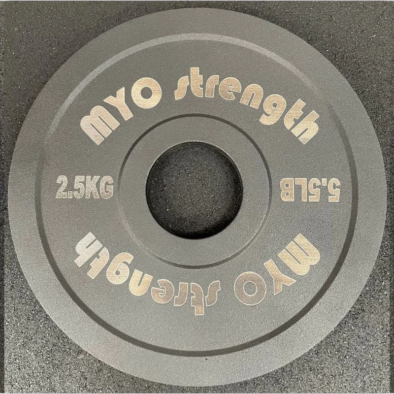 MYO Strength Olympic Steel Calibrated Plate - 2.5kg