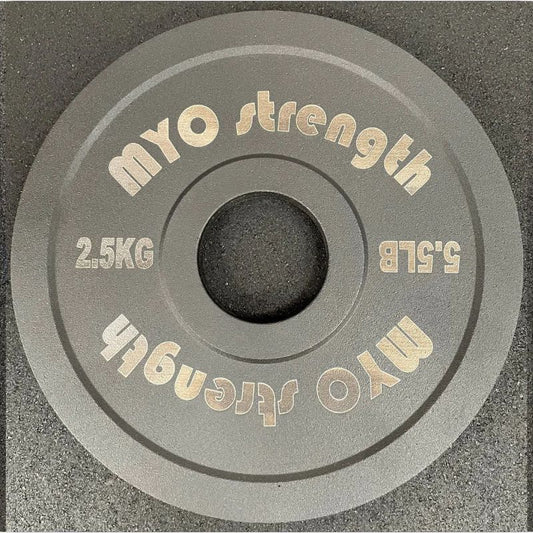 MYO Strength Olympic Steel Calibrated Plate - 2.5kg