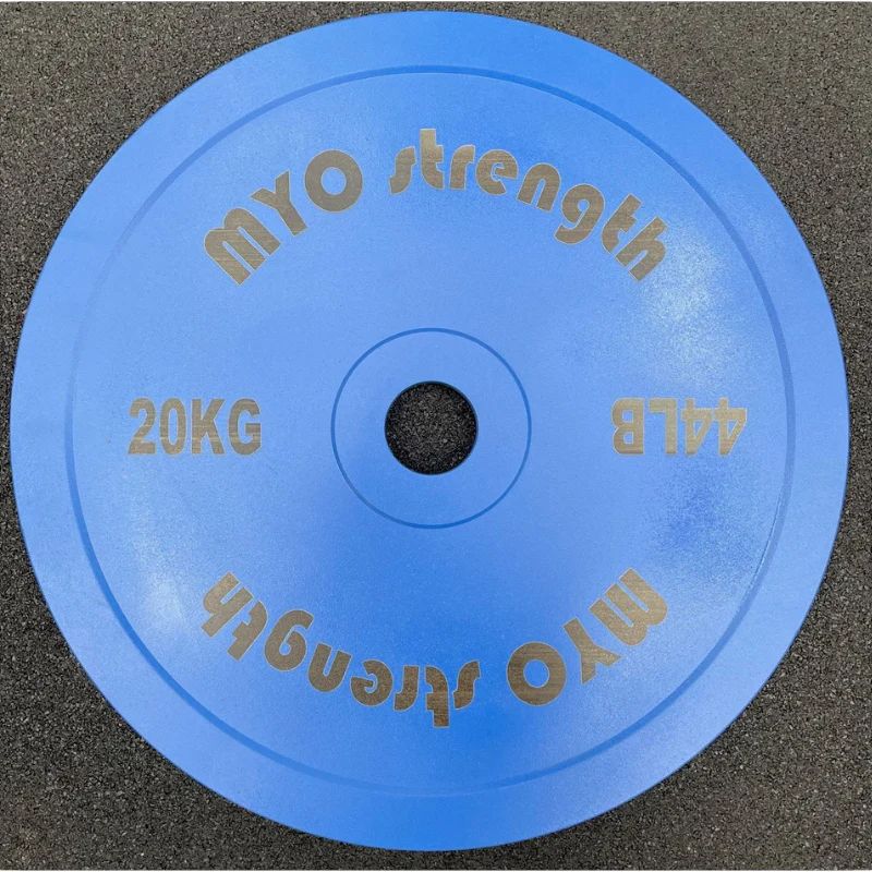 MYO Strength Olympic Steel Calibrated Plate - 20kg