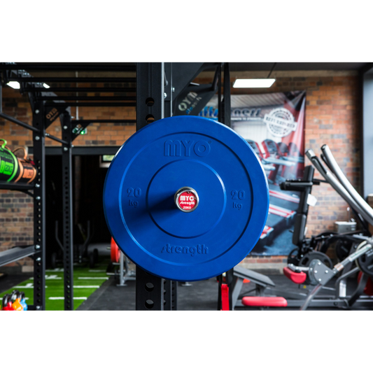 MYO Strength Olympic Urethane Bumper Plate - 20kg Blue