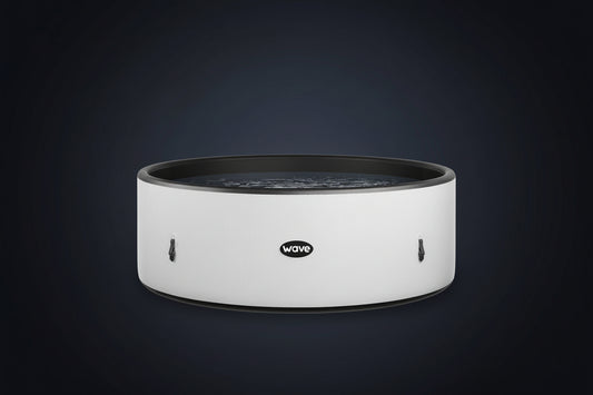 Wavespa Ontario | 4/6 Person Round Drop Stitch Hot Tub | Herringbone