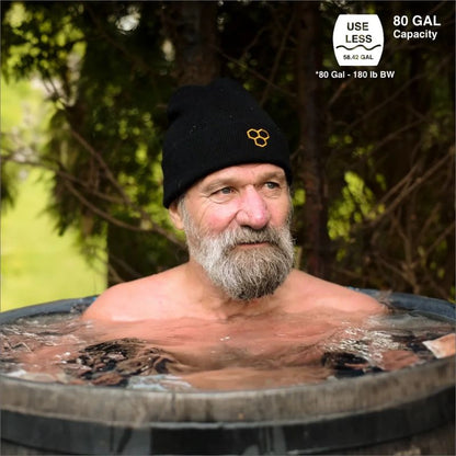 The Wim Hof Icebarrel by Passion Ice Baths