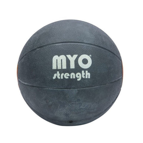 MYO Strength Medicine Ball - 10kg - Grey/Orange