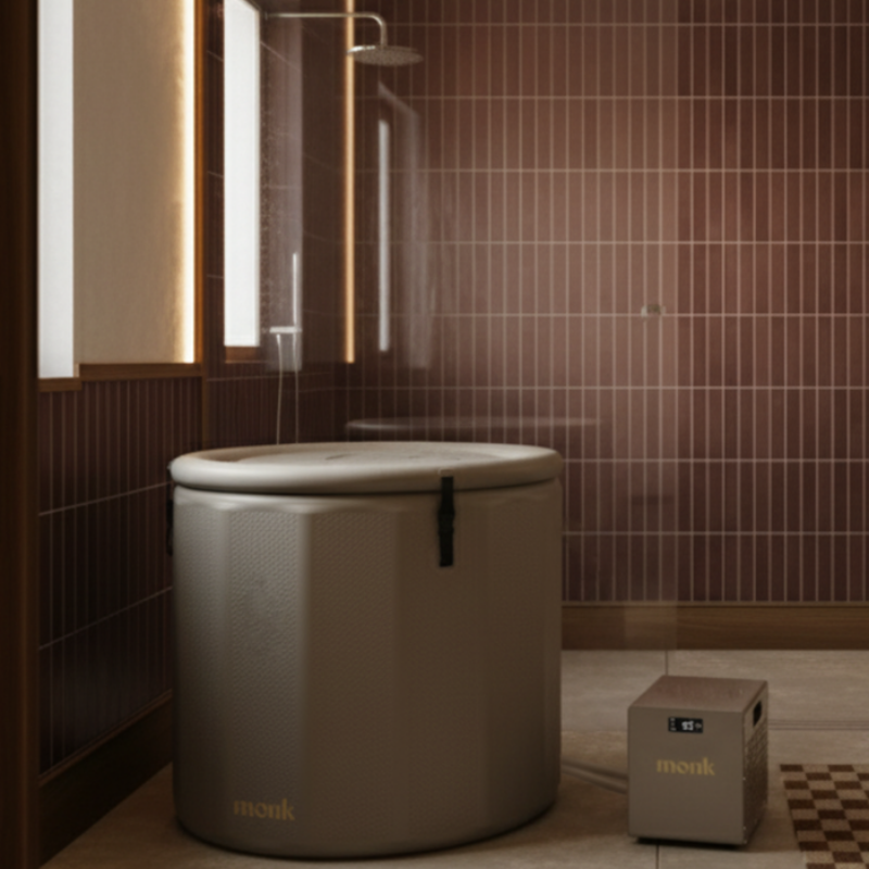 Bathroom with a Monk Shiver + Nomad Bundle.