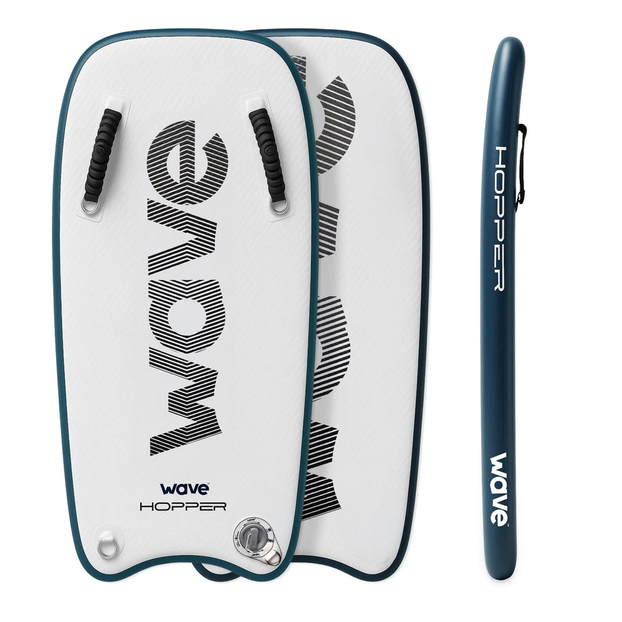Wave Hopper | Inflatable Body Board | 112x51x10cm - Peak Health and Fitness