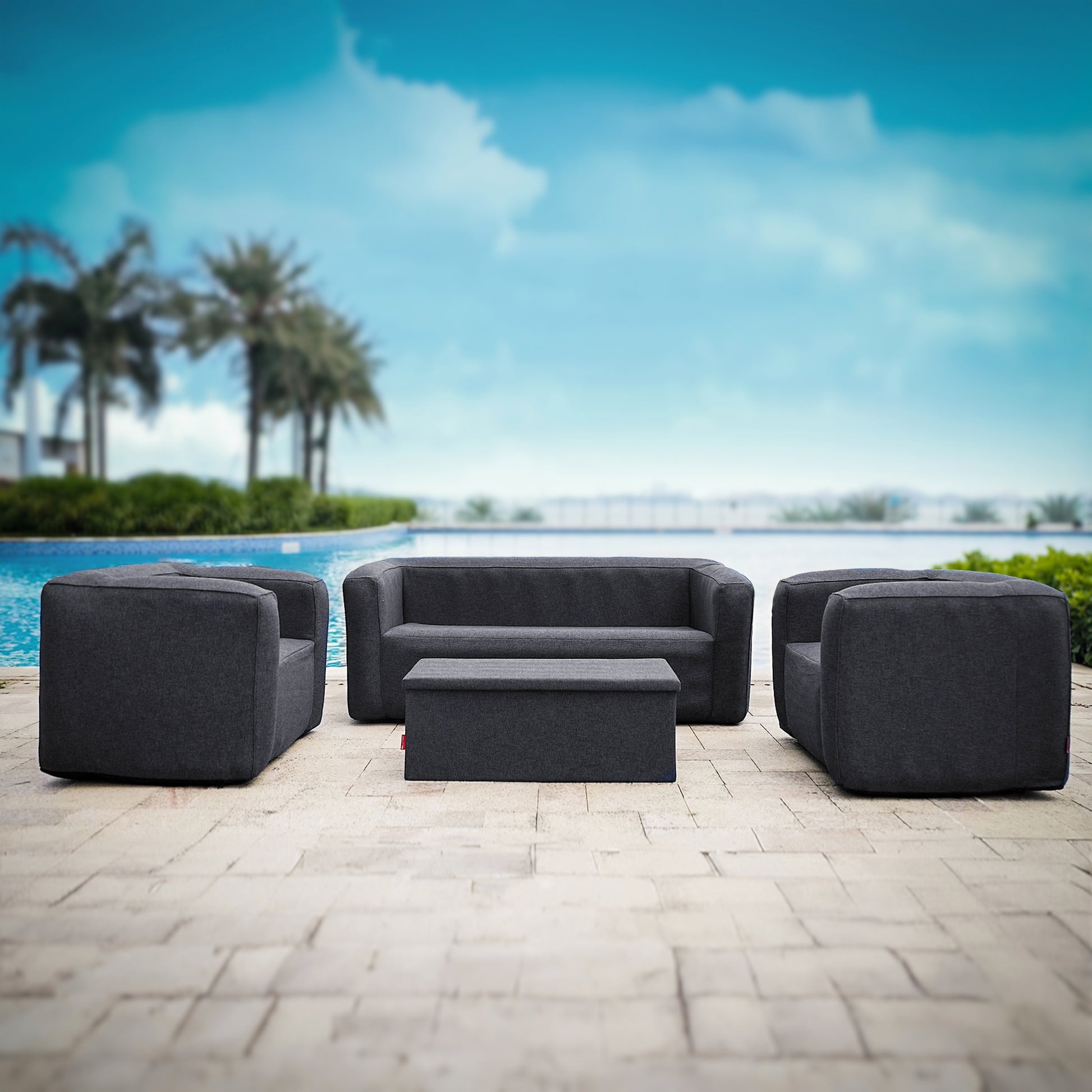 WaveGlobal Inflatable Furniture Set - Outdoor Living - Peak Health and Fitness