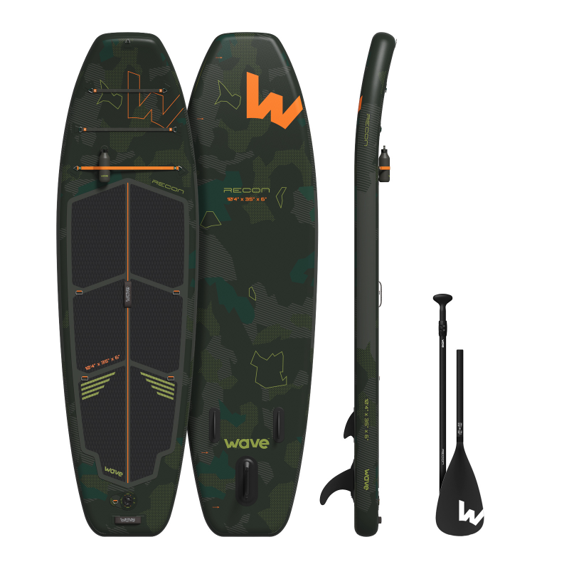 WaveSUP 10'4ft Recon SUP Board - Peak Health and Fitness