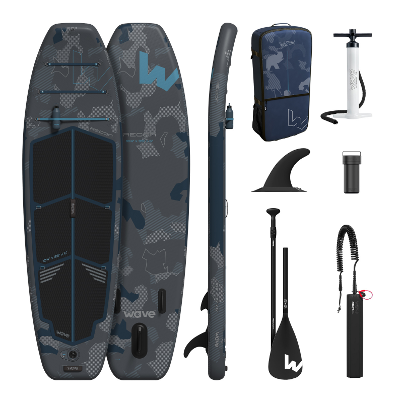 WaveSUP 10'4ft Recon SUP Board - Peak Health and Fitness