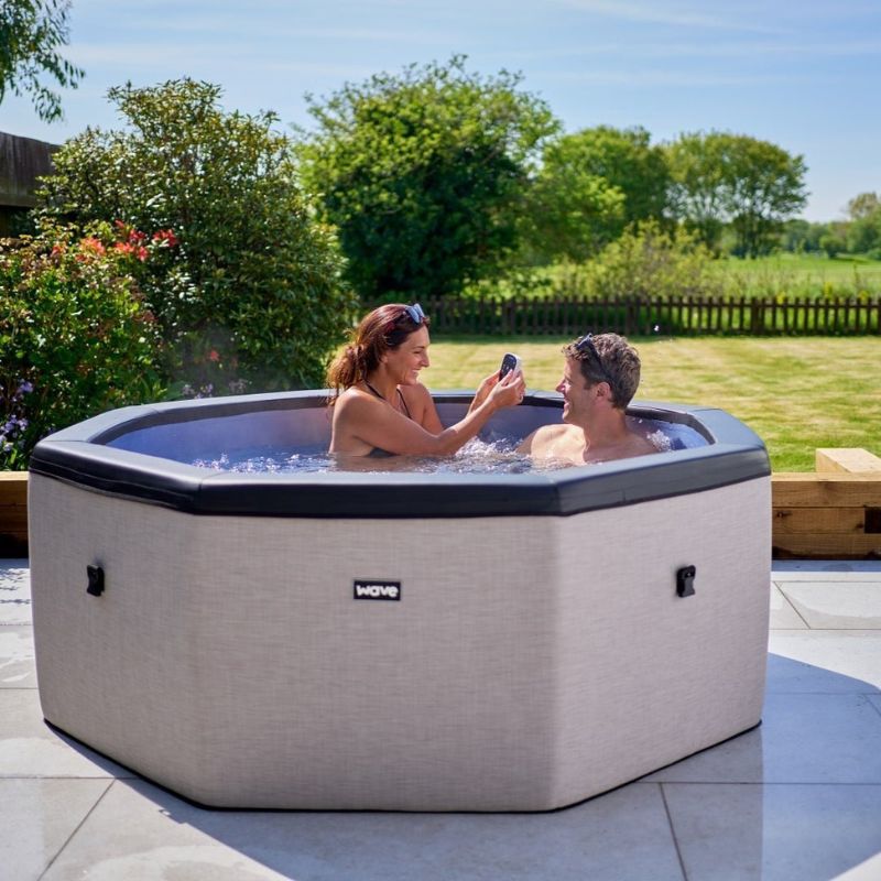 WaveSpa Eco Foam Hot Tub - Como 6 Person - Peak Health and Fitness