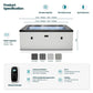 WaveSpa Eco Foam Hot Tub - Garda 4/6 Person - Peak Health and Fitness